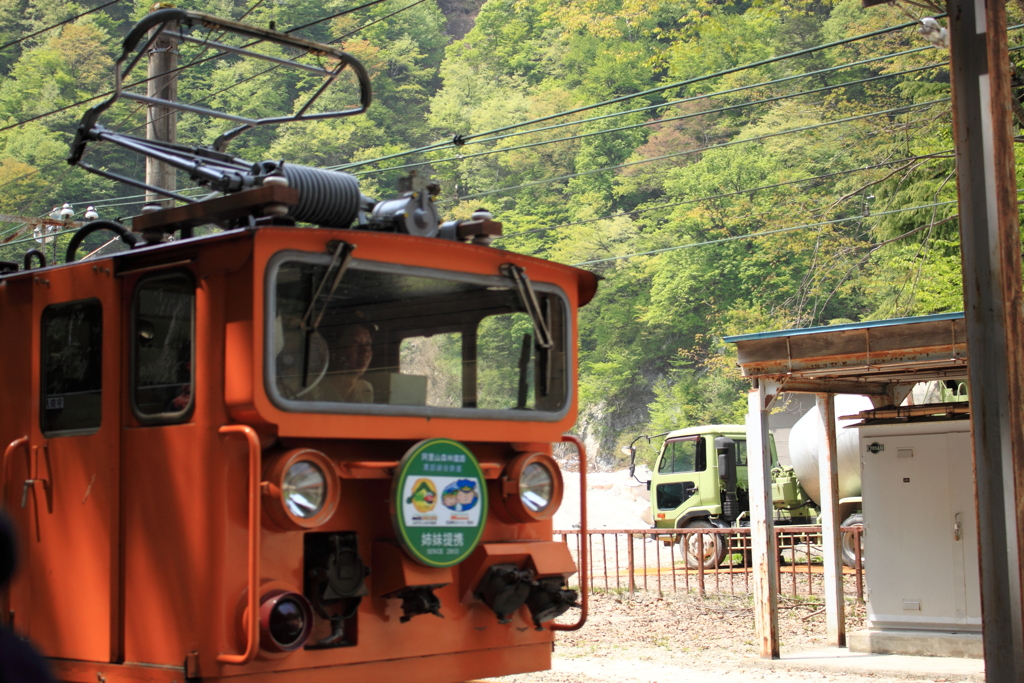 トロッコ電車です