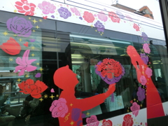 ラッピング電車