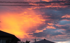 今朝の空３