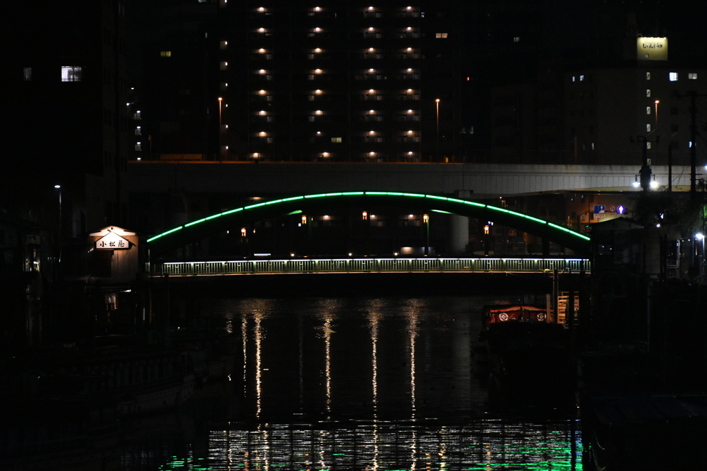 浅草橋周辺の夜景