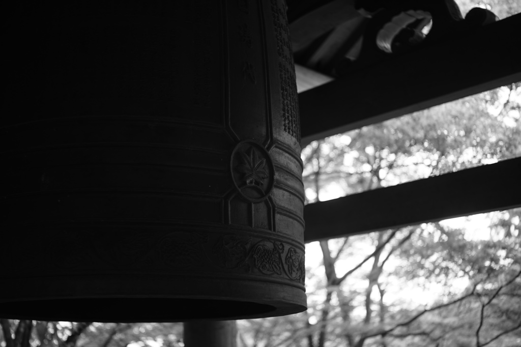 常寂光寺の鐘
