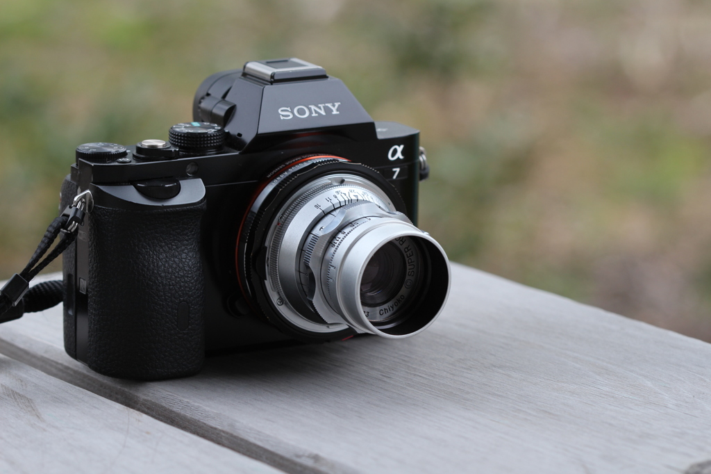 α7とSUPER ROKKOR 1:2.8 F=45mm