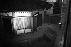 栄山寺八角堂模型
