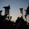 太鼓橋の夕暮れ