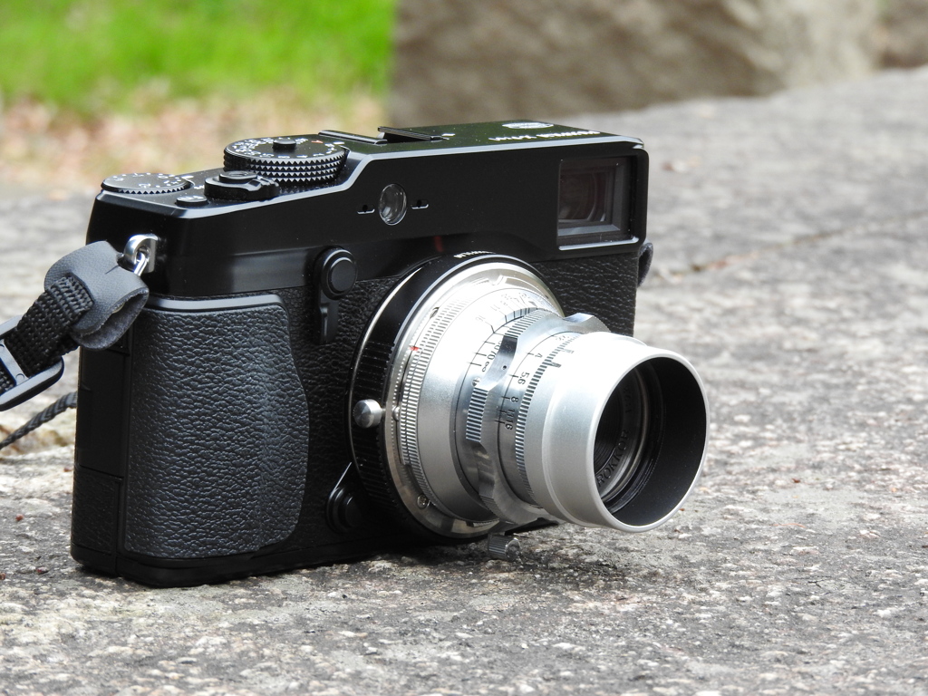 X-Pro1とSUPER ROKKOR 1:2.8 F=45mm