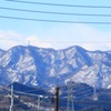 雪化粧の妙義山