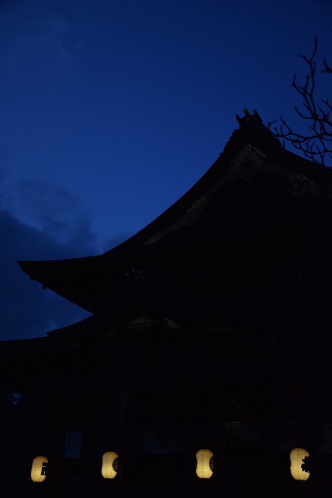 夜明け提灯