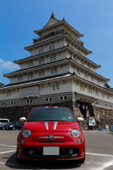 島原城にて