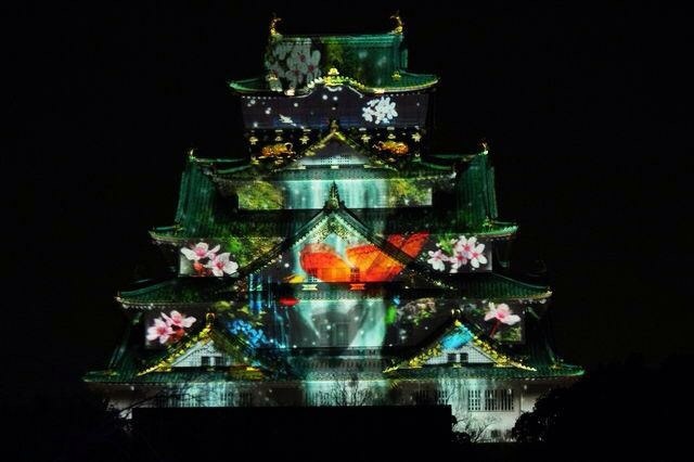 大阪城マッピング
