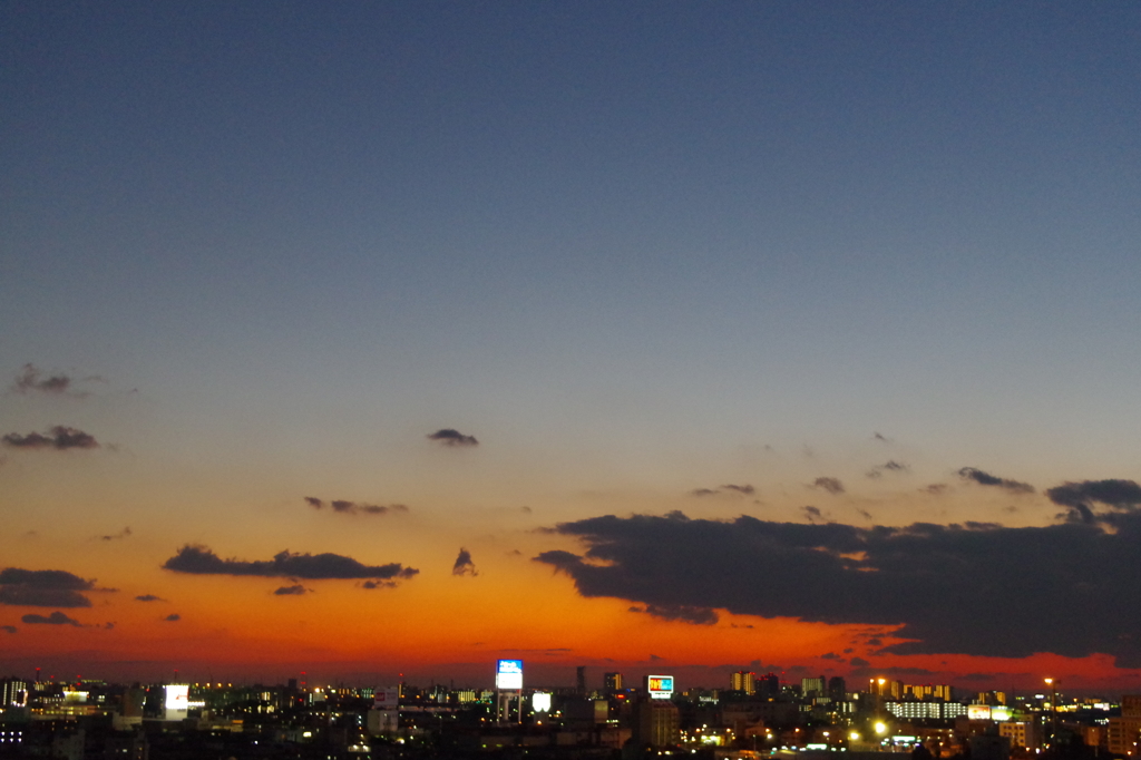夕焼け空