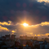 夕日