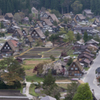 5月、早朝の白川郷