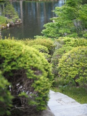 緑の庭園