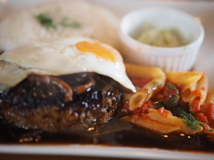 石垣島のcarib cafe にて