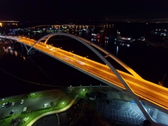 岸和田大橋夜景俯瞰