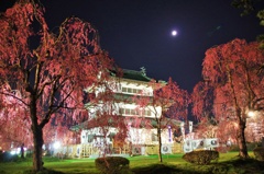 The 弘前城！