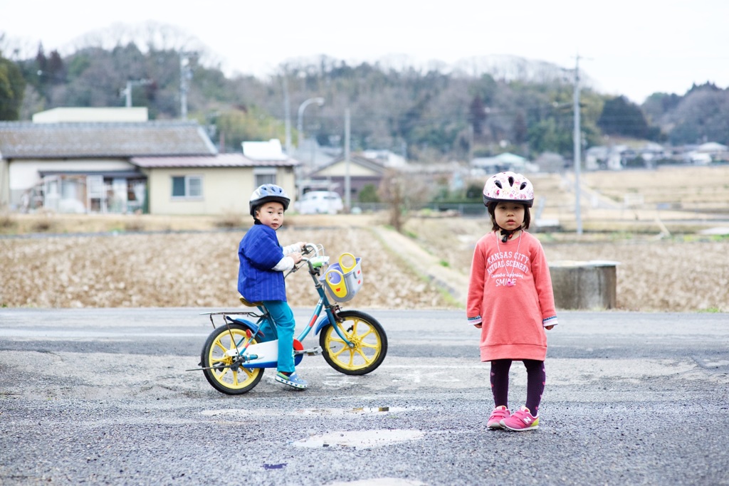 自転車練習日和