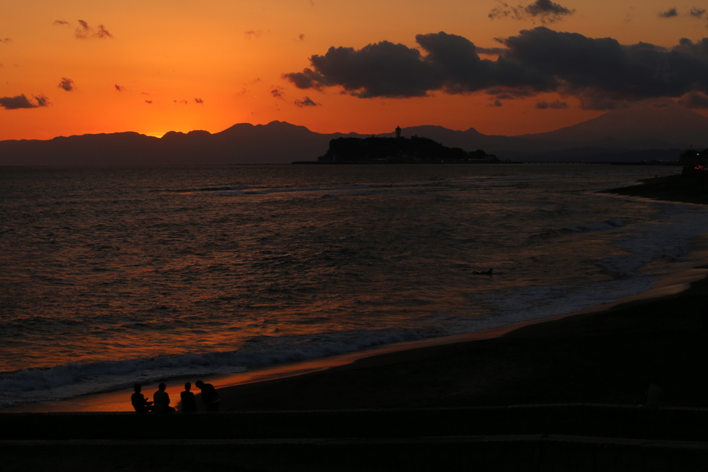 青春の夕焼け