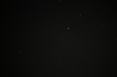 大麦代の星空