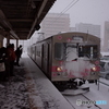 雪まみれ