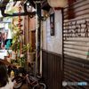 朝の商店街2