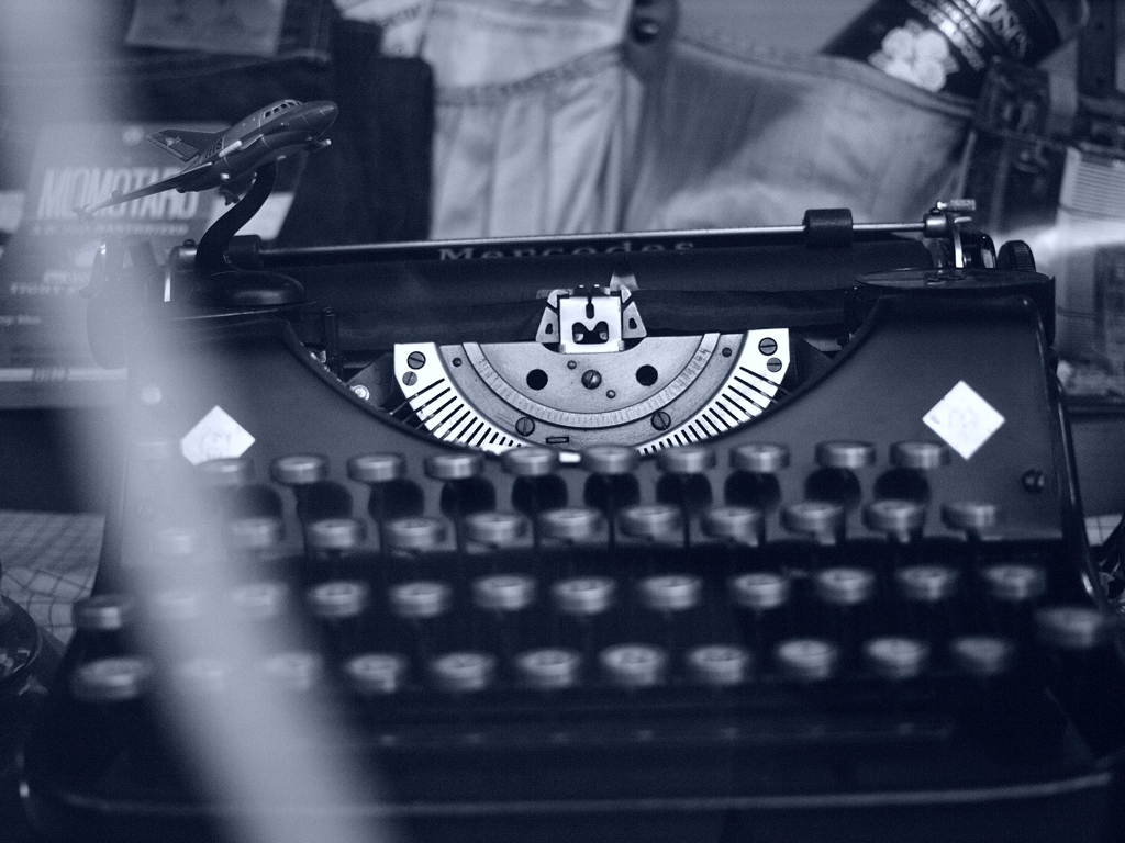 máquina de escribir
