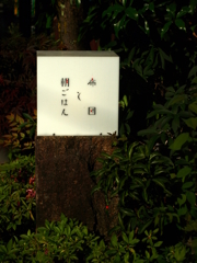 布団と朝ごはん