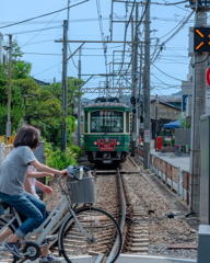 住民と共にある江ノ電