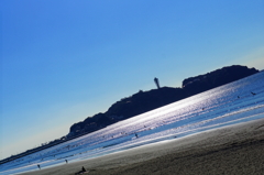 冬の海でも暖かい