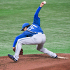 下手投げ、腕のしなり。