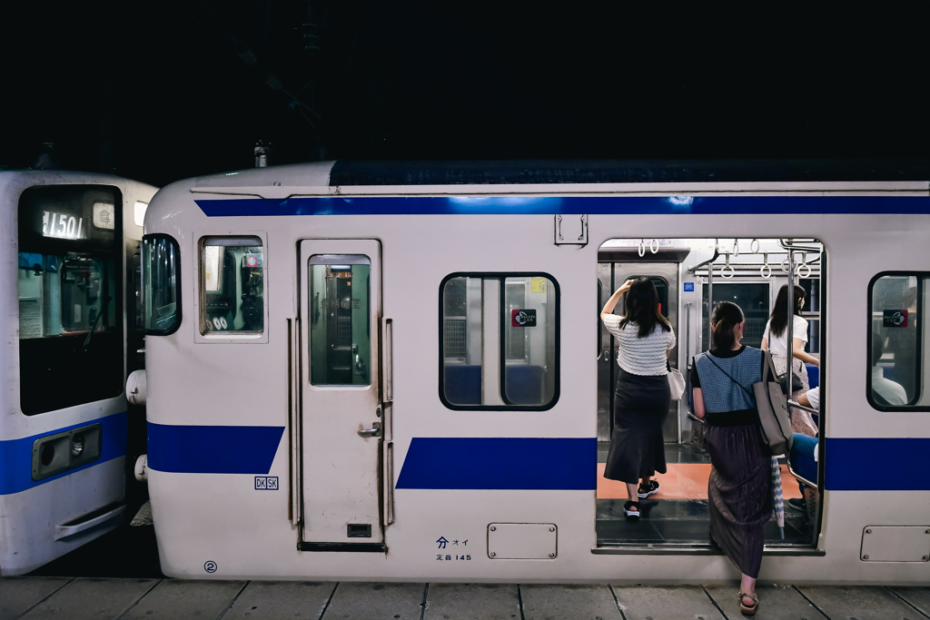 乗降中