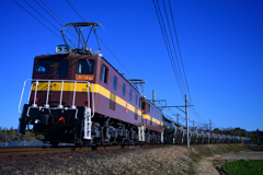 元東武ED5080 + ED5081 三岐貨物