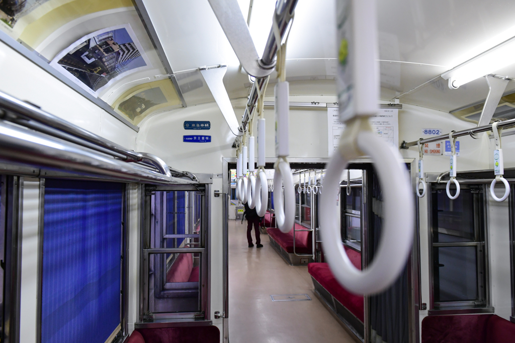思い出の塗装に思い出溢れる車内