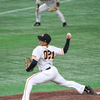ルーキー初登板、松井颯。