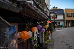 足助川万灯祭2