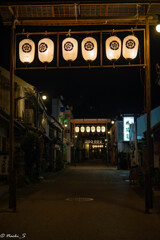 足助川万灯祭