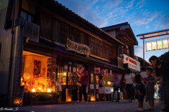 足助川万灯祭4