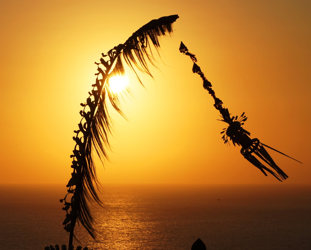 sunset in Bali
