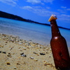 海と瓶と貝殻