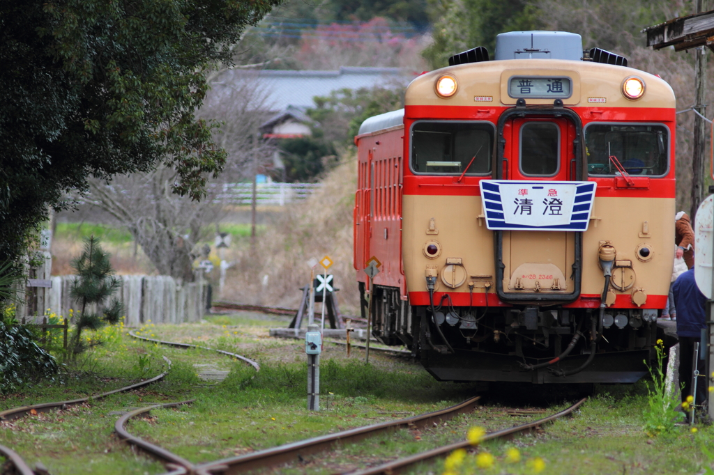 春行き列車　いすみ鉄道