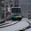 雪の日の叡山電車（その2）