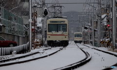 雪の日の叡山電車（その3）