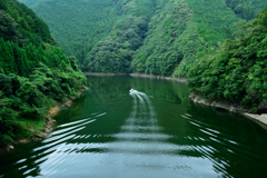 合川ダム湖