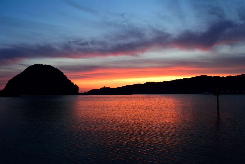 すさみ湾_夕景_2