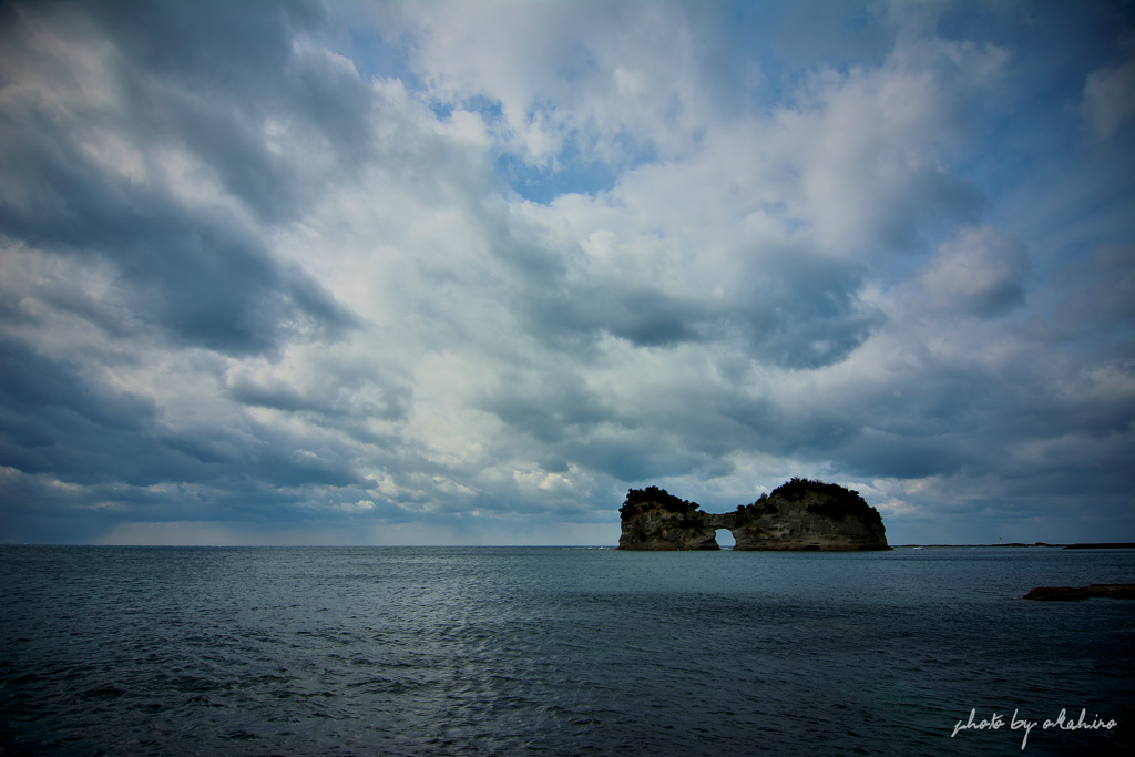 円月島