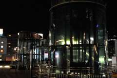 デッキ上のエレベーター