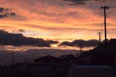 緋色の雲