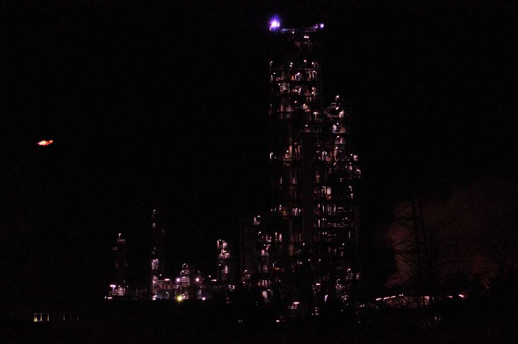 仙台の工場夜景