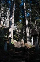 山寺の参道