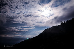 筑波山ロープウェイより